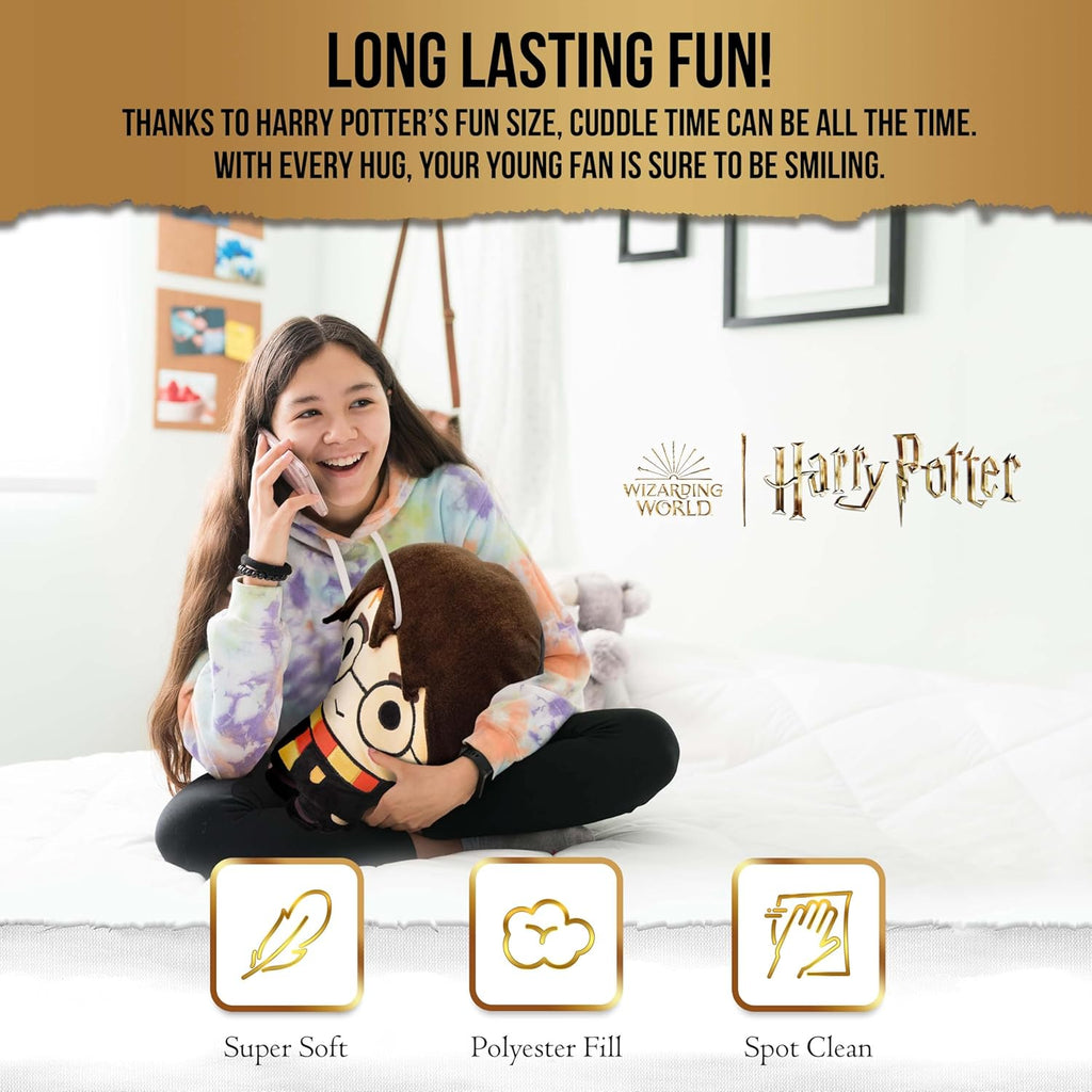Warner Brothers Harry Potter Plush Stuffed Pillow Buddy - Kids Super Soft Polyester Microfiber, 17 Inch (Official Product)