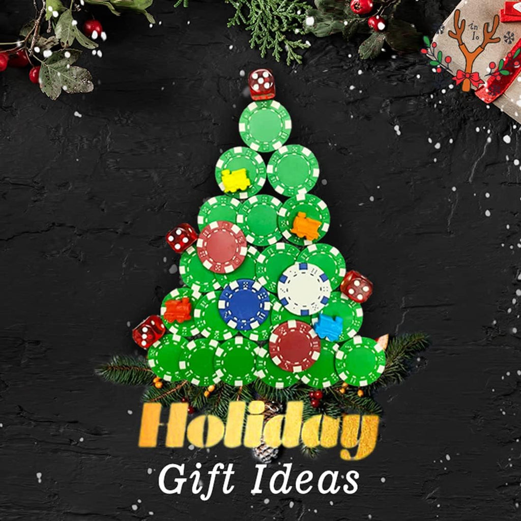 Poker Chips Set, 200&300PCS Poker Chips, Poker Set with Alumium Travel Case, 11.5 Gram Casino Chips for Texas Holdem Blackjack Gambling (Simple Packed 200PCS)