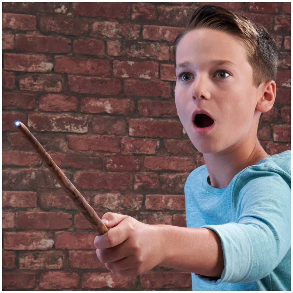 , Harry Potter 13-Inch Patronus Light-Up Projection Magic Wand for Pretend Play, for Ages 6 and up (Multipack Quantity 1)