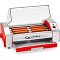 12 In. L X 12 In. W Stainless Steel Nonstick Hot Dog Roller - Cooks up to 6 Hot Dogs